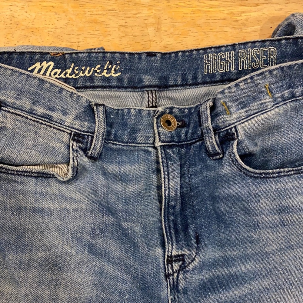 Madewell High Riser Jeans